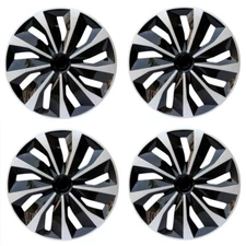 Fit R13 Tire and Iron Rim 4 pcs 13" Wheel Caps Hubcaps Protector Replacement