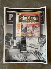 NEW | Sealed | Vintage Macintosh PrintMaster Gold Publishing Suite | Original