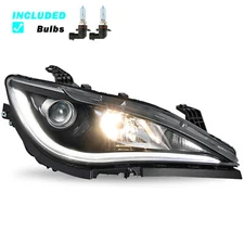 For Chrysler Pacifica 2017 2018 2019 2020 Halogen Headlight W / DRL LED Headlamp