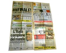 ITALIA Campione del mondo Spagna 1982 stadio corriere dello sport  4 giornali