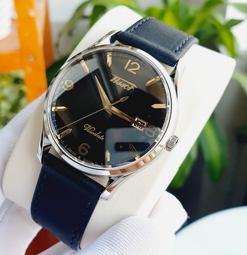 Buy Tissot Men's Heritage Visodate Stainless Steel Leather Band Watch  T1184101605701 Online in Burundi. 393806987518