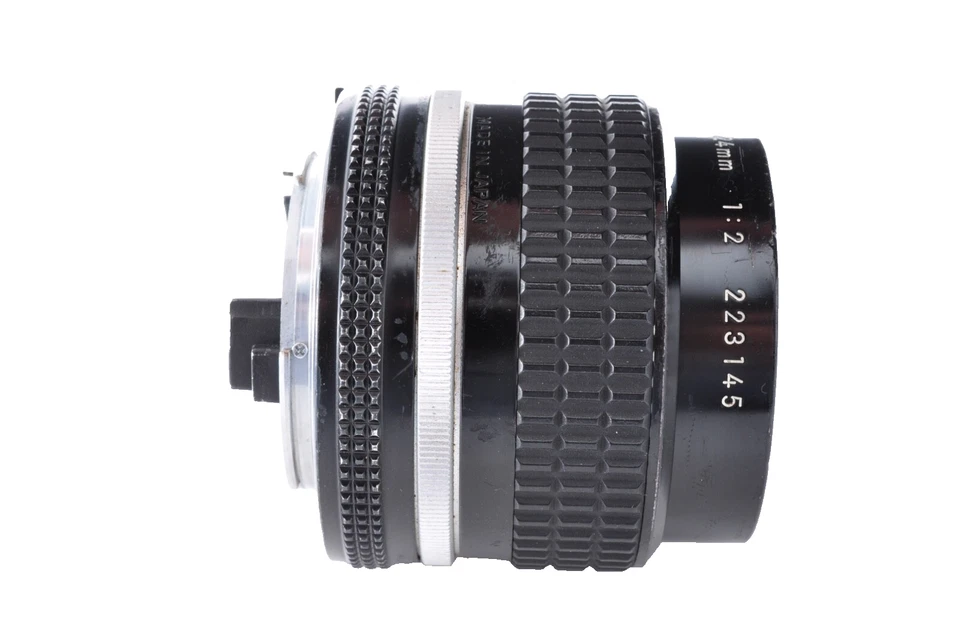 🎦 Lente gran angular Nikon Ai-s Nikkor 24 mm F/2,0 MF para montaje F de Japó... - Imagen 4 de 4