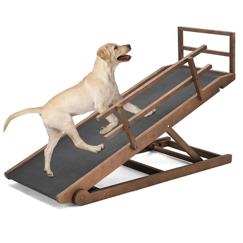 Hunderampe für Bett Auto Rampe klappbar Haustierrampe Hundetreppe Katzenrampe tragbar Hundeschritt - Bild 42 von 47
