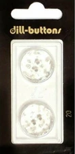 Dill Buttons ~ (0020) - 3/4" - 2 ct