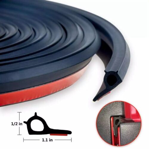 3Meters Universal Weather Stripping Pickup Truck Rubber Tail gate Seal Strip Kit - Picture 1 of 10