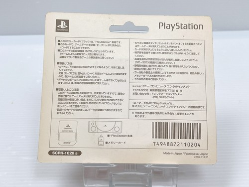 New PS1 Memory Card 15 Block SONY PlayStation 1 boxed SCPH-1020 set of 2 - Picture 14 of 16