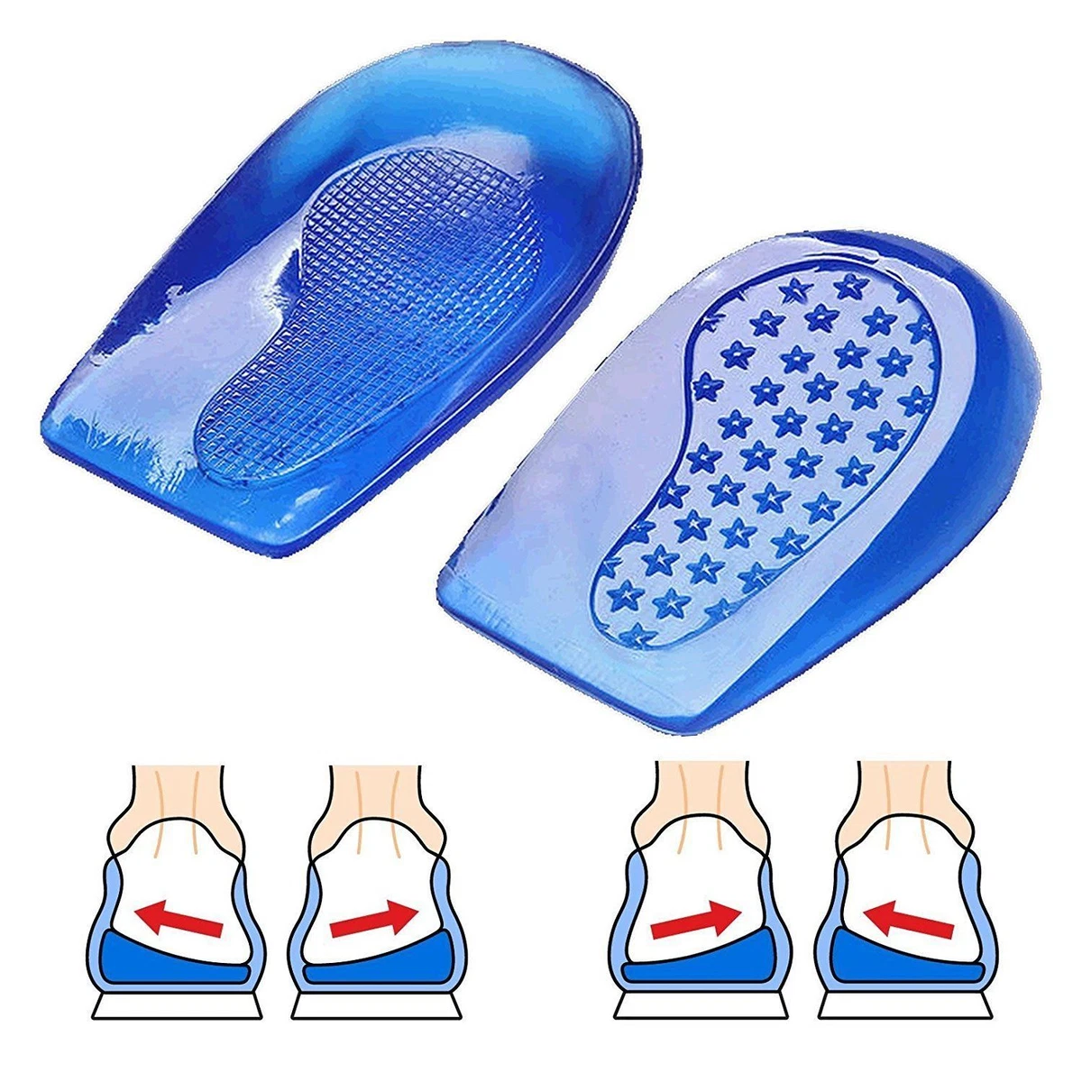 Corrective best sale heel cups