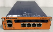 Gigamon G-TAP A-TX GTP-ATX01 4-Port PoE Always On Network Tap Splitter