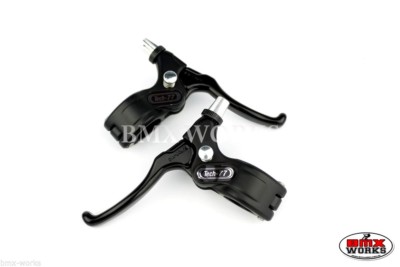 Genuine Dia-Compe Tech 77 Freestyle Black Brake Levers Pairs - Old School BMX
