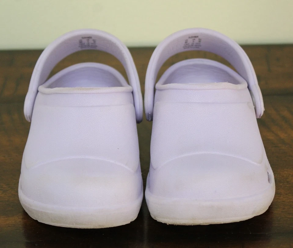 Zuecos Stride Rite PÚRPURA Niñas 6 Iluminados Zapatos Sin Cordones Sandalias Amigables con el Agua Foto 2 de 4