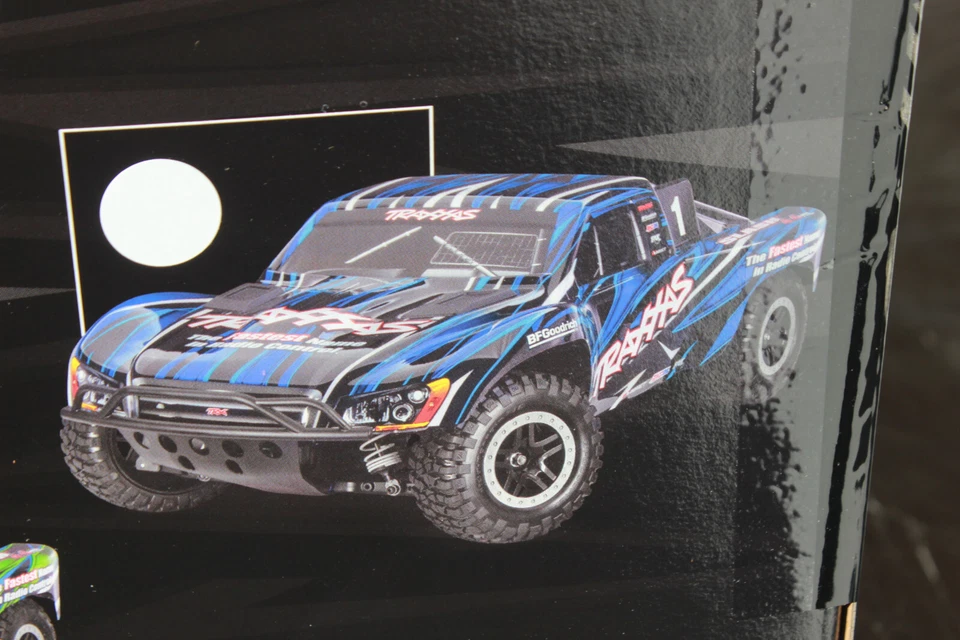 Traxxas TRX 68386 BLAU Slash 4x4 VXL Clipless 1:10 Short-Course NEU OVP BLUE - Bild 4 von 4