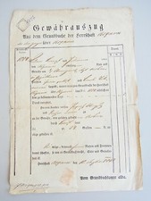 ASPARN an der Zaya: warranty extract from land register 1806 for Adam KARPF
