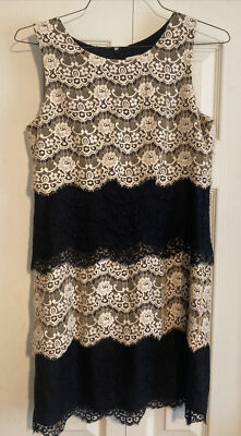 white boat neck lace dress Peony Rice Style: LILY Boat Neck Sheath Dress US 8 / Soft White