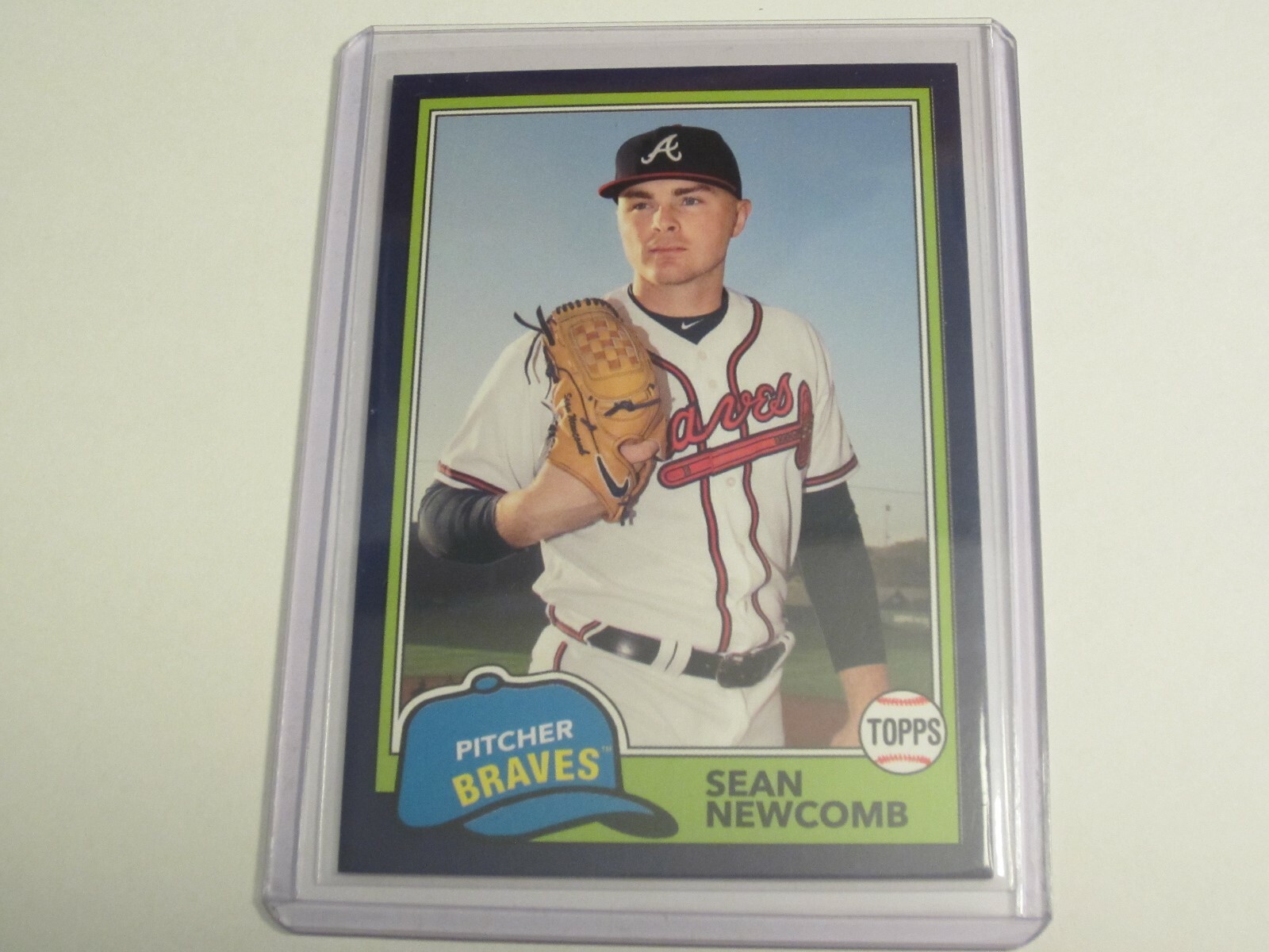 2018 Topps Archives 1981 Purple Parallel Sean Newcomb #278 /175! Braves