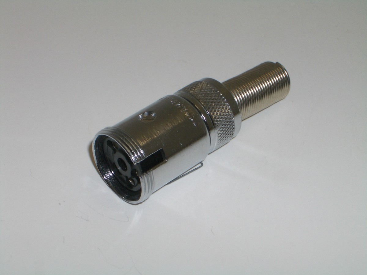 AMPHENOL 91-MC6F 6 PIN MICROPHONE JACK CONNECTOR SOCKET(MATES TO