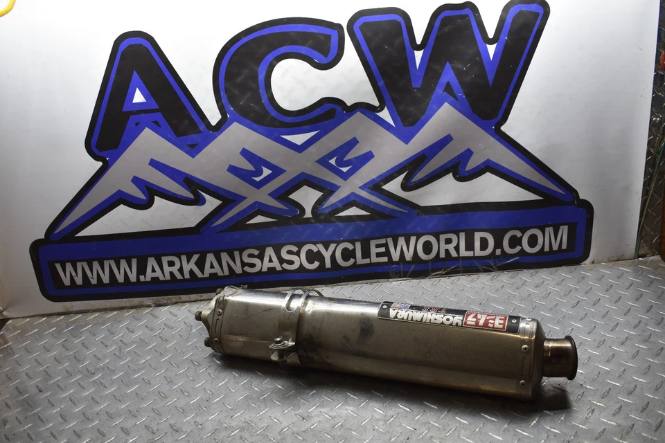 DC4 YOSHIMURA TRS MUFFLER BOLT ON 02 SUZUKI GSXR750 GSXR 750 2002 FREE US SHIP - Image 2 of 4