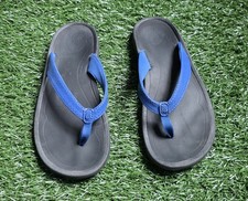 Olukai Ohana Blueberry Flip Flop Sandals Women  s Size 7