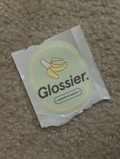 Glossier Banana Pudding Sticker