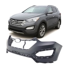 2013-2016 Hyundai Santa Fe 865114z000 Base Se Front Upper Bumper Cover Hy1014100 2013-2016 Hyundai Santa Fe 865114z000 Base Se Front Upper Bumper Cover Hy1014100