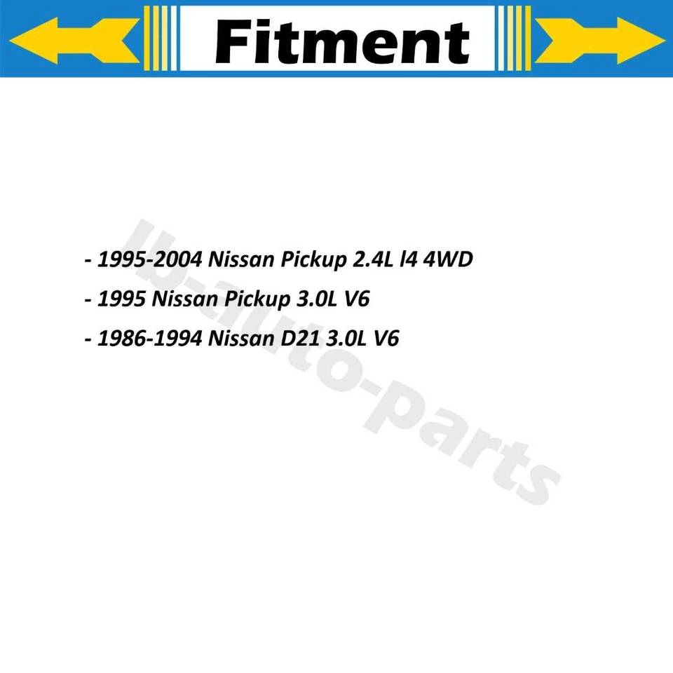 Cable de freno de estacionamiento trasero 2x Dorman para Nissan D21 1986-1994 Foto 2 de 4