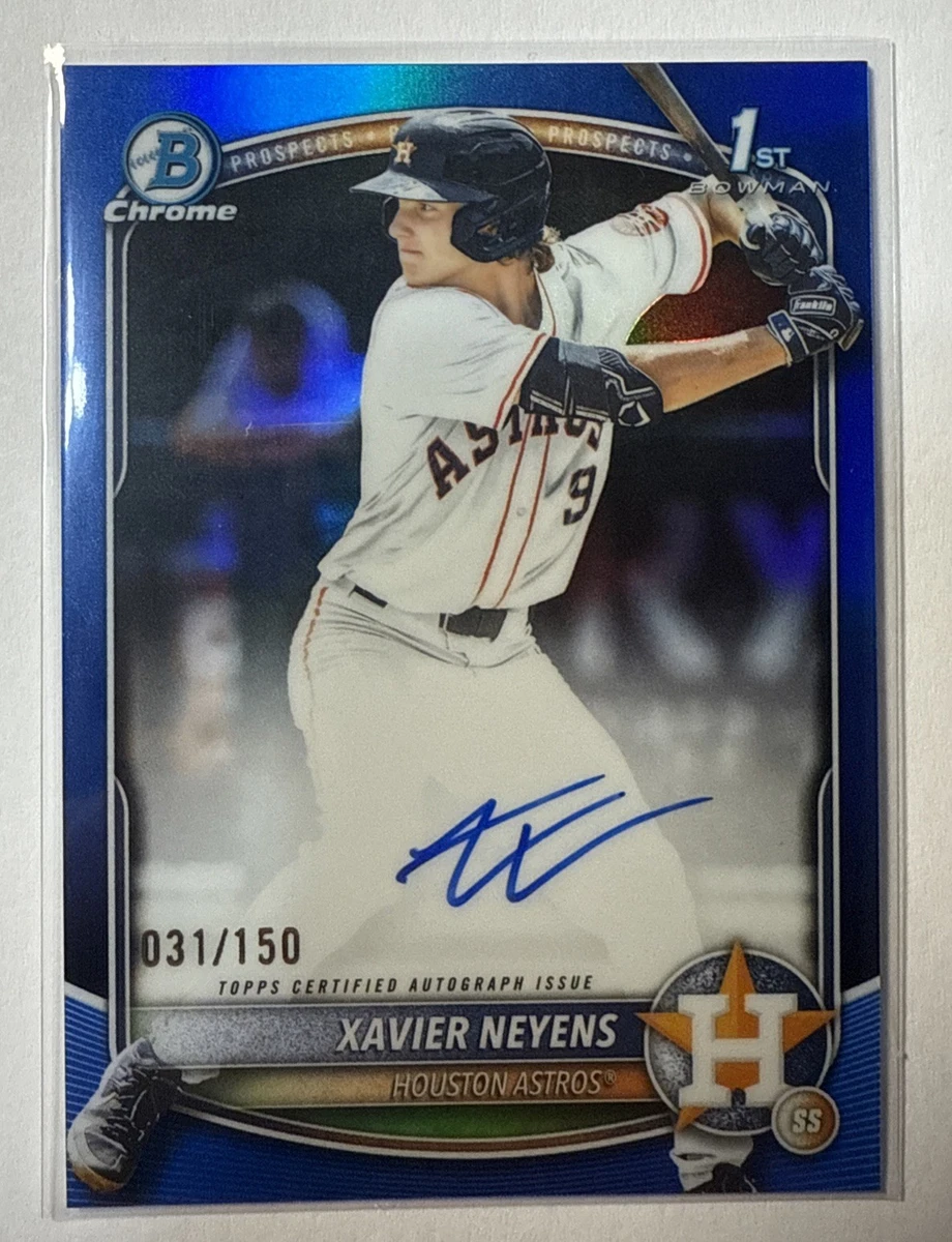 Bowman Houston Astros Baseball Sports Trading Card Singles 