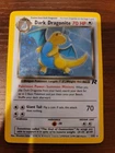 Dark Dragonite 5/82 Team Rocket Holographic Rare LP-MP w/Beautiful Swirl