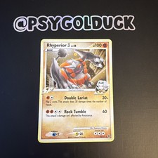 Pokémon TCG Rhyperior 4 Rising Rivals 32/111 Holo Exclusive Cosmos Holo Rare B3