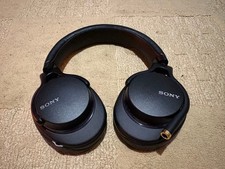SONY MDR-1AM2 High-Resolution Stereo Headphones Black Unit Only No Cables Junk