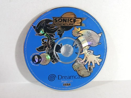 Sonic Adventure 2 Disc Only Sega Dreamcast Disk Tested Has Scratches Shadow