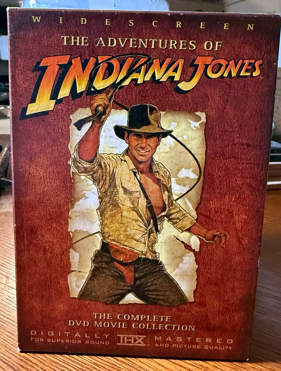 Indiana Jones Complete Series Box Set DVDs & Blu-ray Discs for