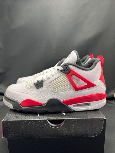 Jordan 4 Retro Red Cement (GS) - Picture 2 of 7