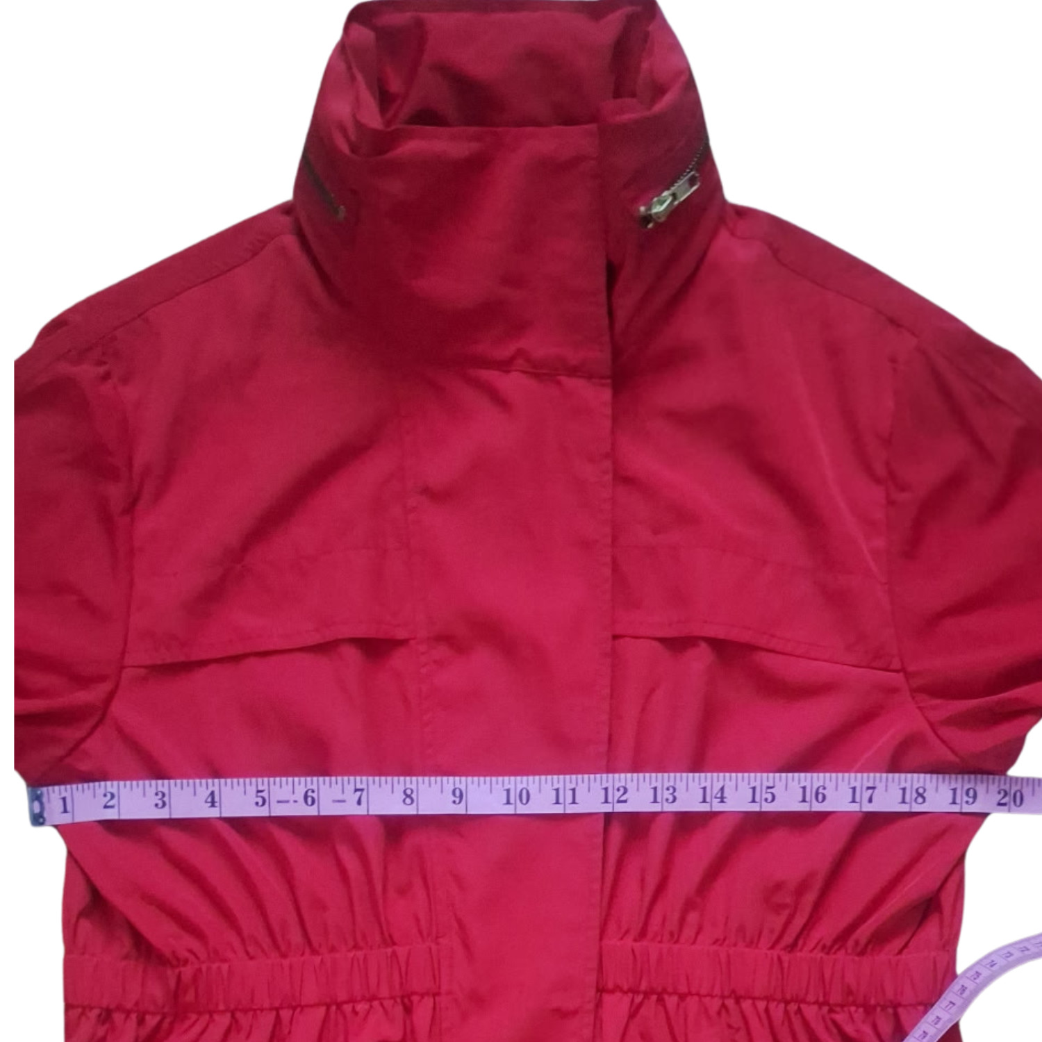 Ali Ro Utility Lightweight Statement Jacket Red B… - image 10