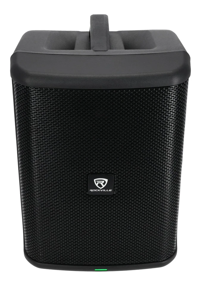 Sistema de altavoces PA Rockville TITAN ONE PRO rendimiento en vivo alimentado por batería de 8" Foto 3 de 4