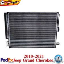 A/C Condenser For 2010-2021 Jeep Grand Cherokee Fits 2011-2022 Dodge Durango