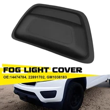 Fits 2015 - 2020 Chevy Colorado Black LH 1PC Fog Light Trim Cover Bezel 14474784