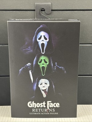 NECA Ultimate Ghost Face Returns New 2026 Scary Movie Scream Figure Ghostface