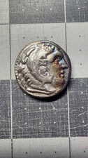 Macedon Alexander The Great 336-323 BC Silver Tetradrachm Posthumous Issue