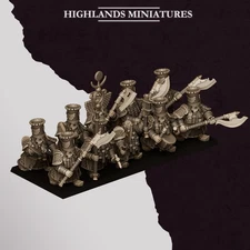 Highland Miniatures - Sons of Marduk - Heavy Guard with Great Weapons
