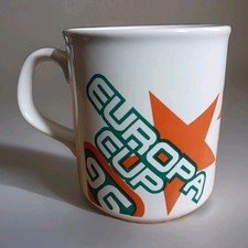 vintage SHEFFIELD STEELERS ice hockey team 1996 EUROPA CUP ceramic STL Mug VGC