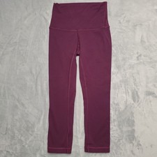 Lululemon Pants Womens 4 Purple Legging Performance Stretch Yoga Athleisure
