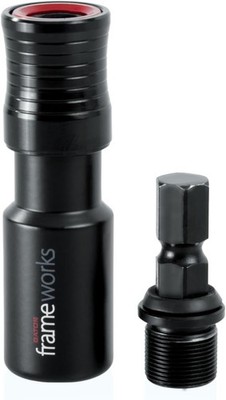Gator Frameworks Mikrofonclip mit Schnellverschluss zur Befestigung am Stativ,