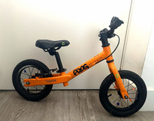 Frog Bikes Tadpole Balance Bike 14 in Wheels Orange V-Brake Bell Adj Seat