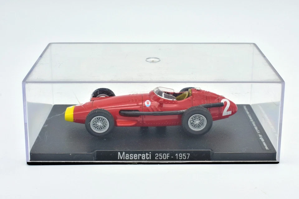 Modellino auto Formula 1 F1 scala 1:43 Maserati 250F modellismo da collezione - Immagine 2 di 4
