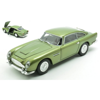 Aston Martin DB5 1964 Olive Green 1:24 Welly Auto Stradali -D- Neues Modell