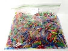 Lite Brite Pegs 1 lb. 12 oz. Approx. Size 1 1/8" Multi Color Plastic