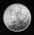 1922-P PEACE DOLLAR GEM BU - 90% SILVER $ - BEAUTIFUL SURFACES - PHILADELPHIA
