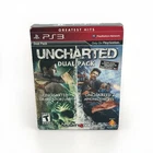 Uncharted Dual Pack (1 & 2) Complete CIB Sony PlayStation 3 PS3 Tested Working