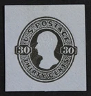 CKStamps: US Cut Square Stamps Collection Scott#U208 Unused H NG