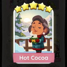 Hot Cocoa Monopoly Sticker Go 5 Stars ⭐⭐⭐⭐⭐ Set 18 Fast Delivery