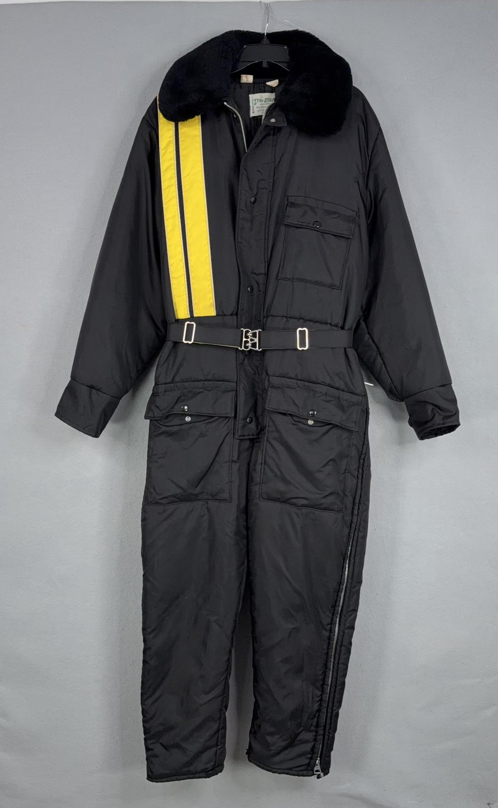 Vintage Zero-Zone Snowsuit Mens Large Insulated USA Ski Snowmobile 70s Walls
